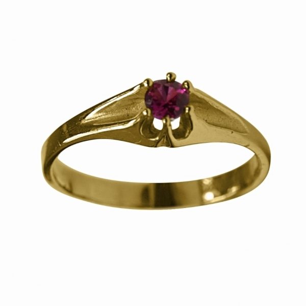 14k-18K Yellow Gold & Ruby