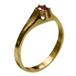 14k-18K Yellow Gold & Ruby - Image 5
