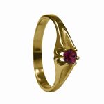 14k-18K Yellow Gold & Ruby - Image 3
