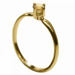 14K-18K Yellow Gold- Topaz - Image 2