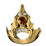14K-18K Yellow Gold- Topaz-Diamond