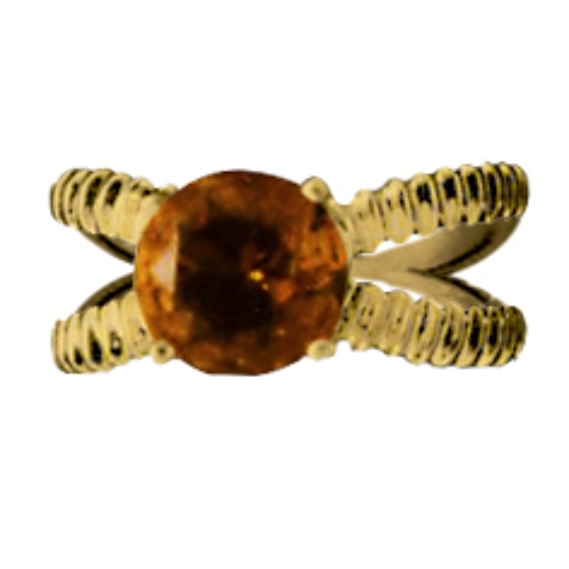 RTP1007 14K-18K Yellow Gold- Topaz- �2650.Aqua 14K-18K Yellow Gold- Topaz - Image 1