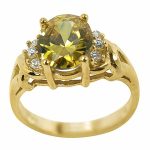 14K-18K Yellow Gold- Turmalin-Diamond - Image 3