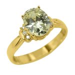 14K-18K Yellow Gold- Turmalin-Diamond - Image 4