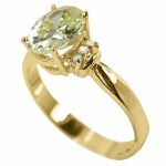 14K-18K Yellow Gold- Turmalin-Diamond - Image 3