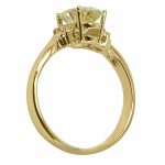 14K-18K Yellow Gold- Turmalin-Diamond - Image 2
