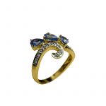 14K-18K Yellow Gold Tanzanite - Image 4