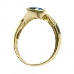 14K-18K Yellow Gold Tanzanite Mother Pearl- Diamond - Image 2