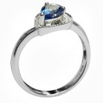 14K-18K White Gold Tanzanite-Diamond - Image 2