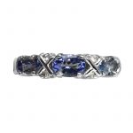 14K-18K White Gold Tanzanite-Diamond - Image 3